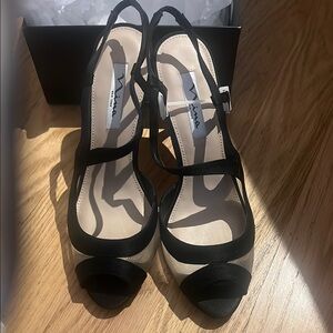 Nina Black Heels Elegant Design